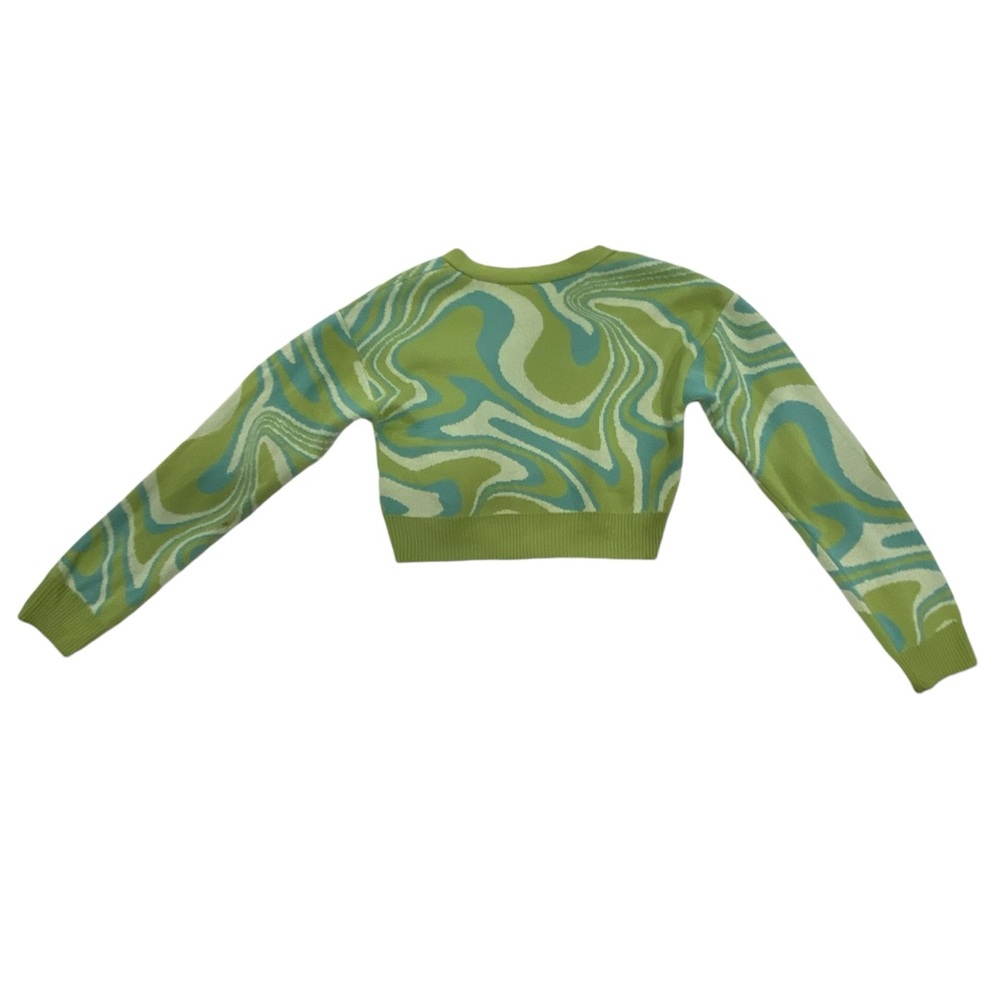 Garage Cropped Patterned Cardigan - Picture 3 of 8